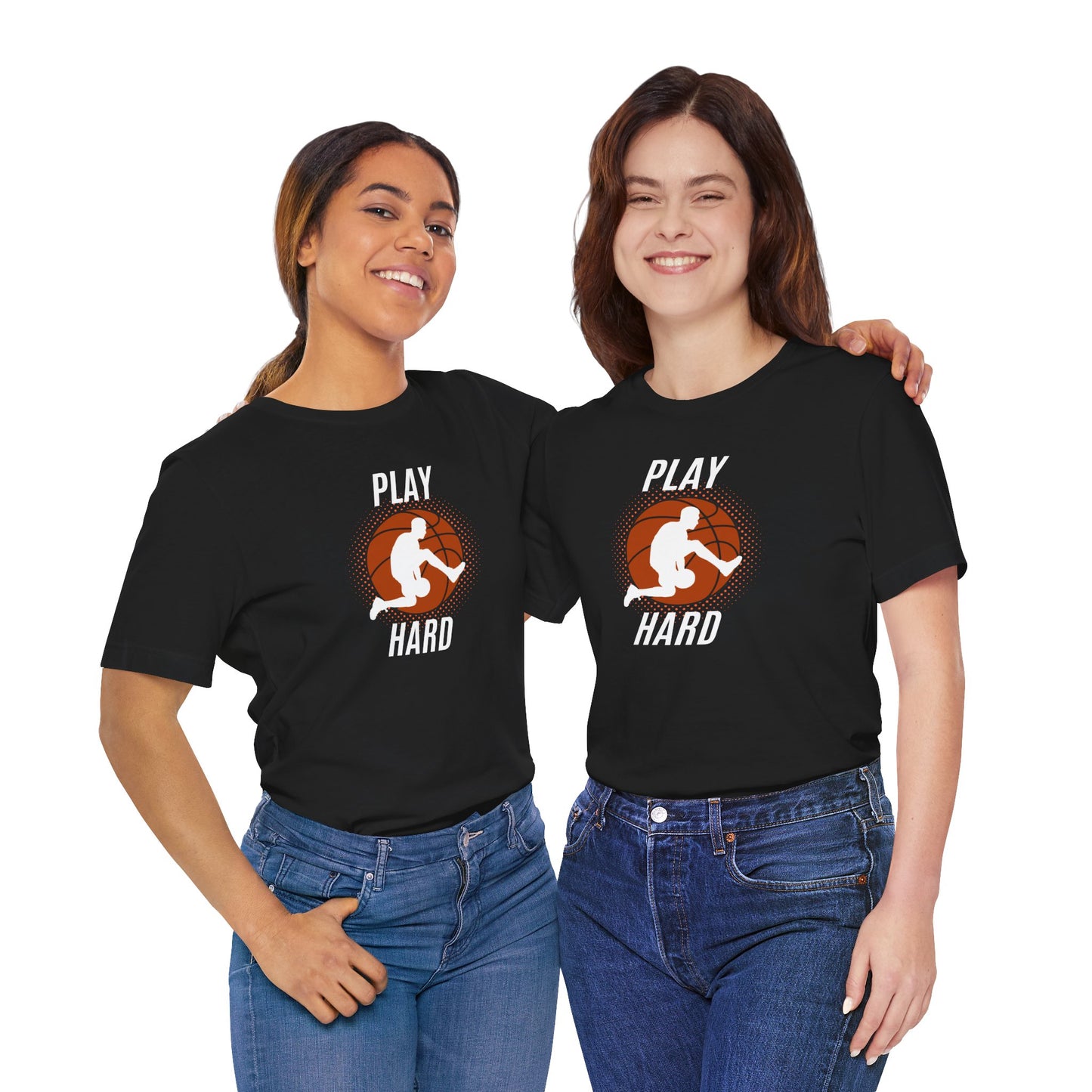 Play Hard Basketball Unisex Tee