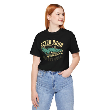 Retro Road Unisex Tee - Old But Gold Vintage Car Graphic Shirt