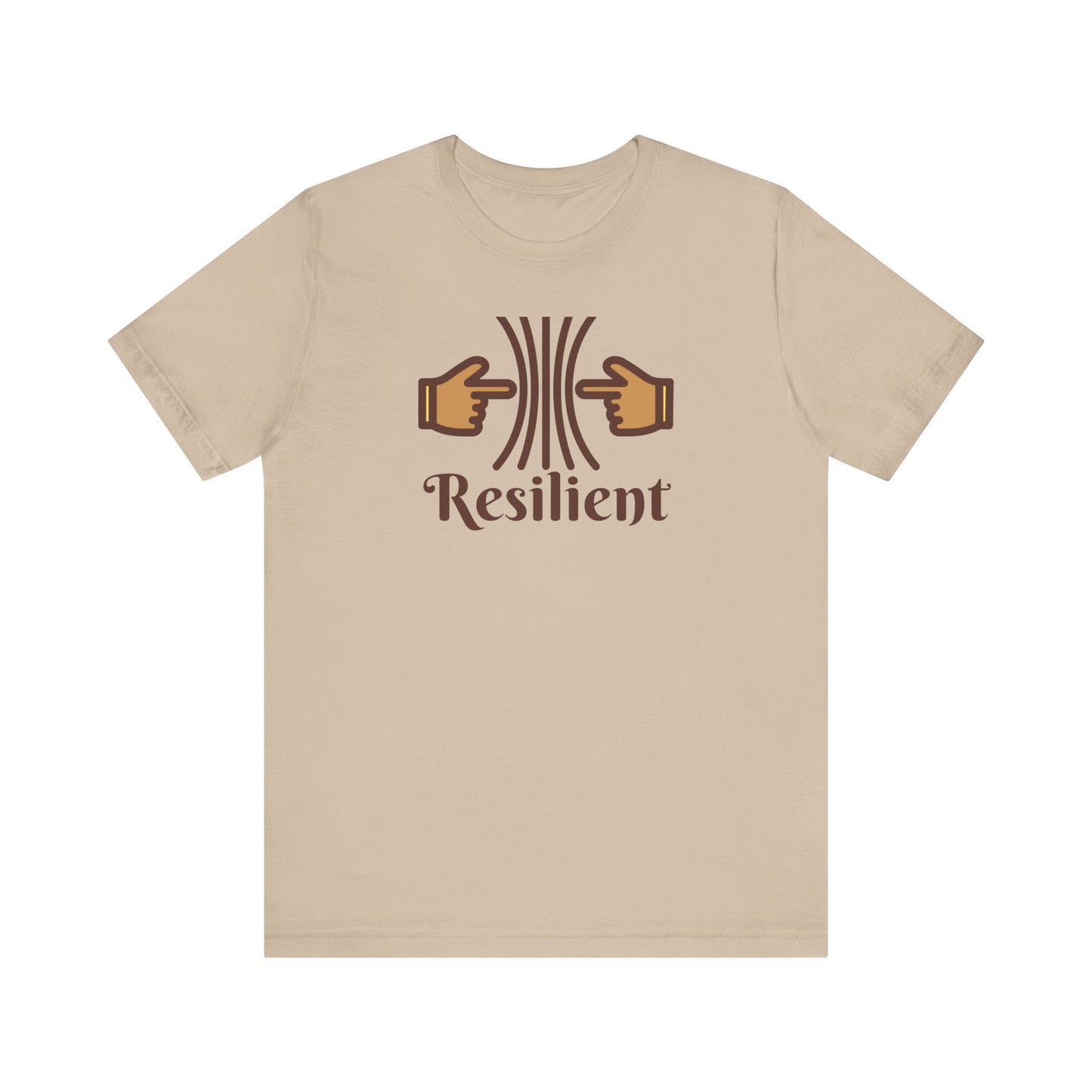 Resilient Unisex Tee with Express Delivery Option