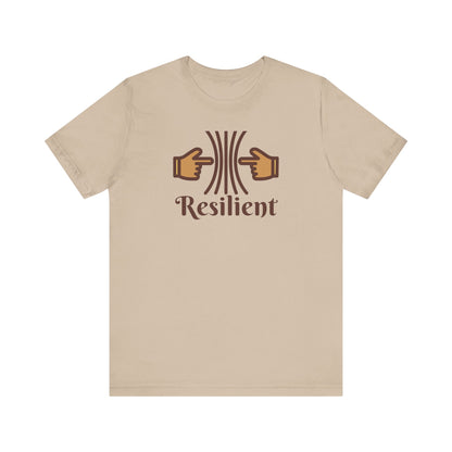 Resilient Unisex Tee with Express Delivery Option