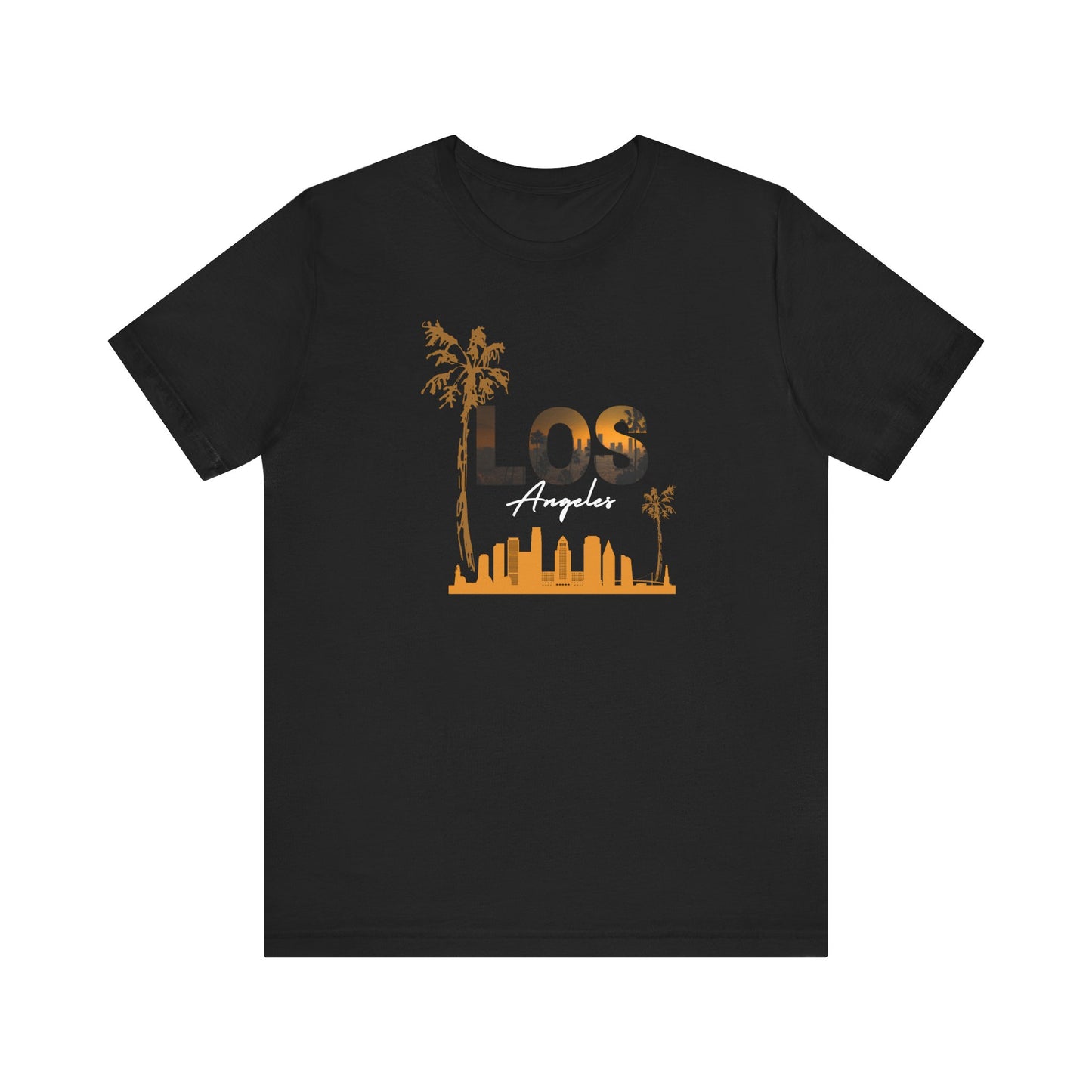 Los Angeles Sunset Unisex Tee - Casual Graphic Shirt for City Lovers