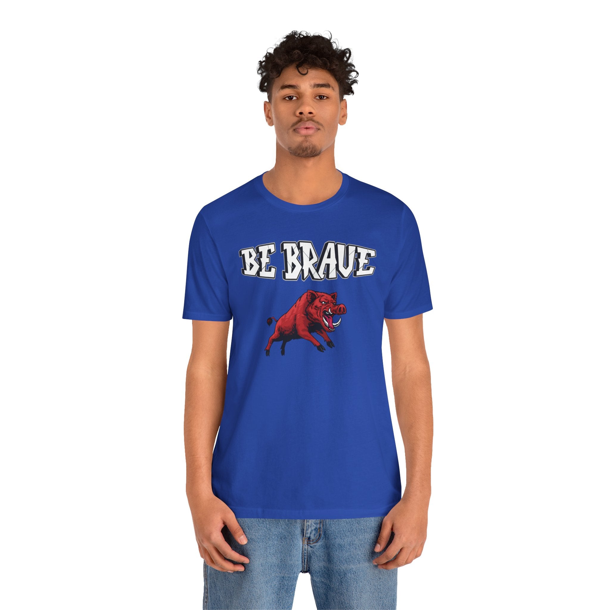 Be Brave Unisex Tee, Express Delivery Available - Unisex Jersey