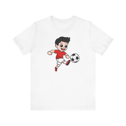 Camiseta unisex de fútbol para niño