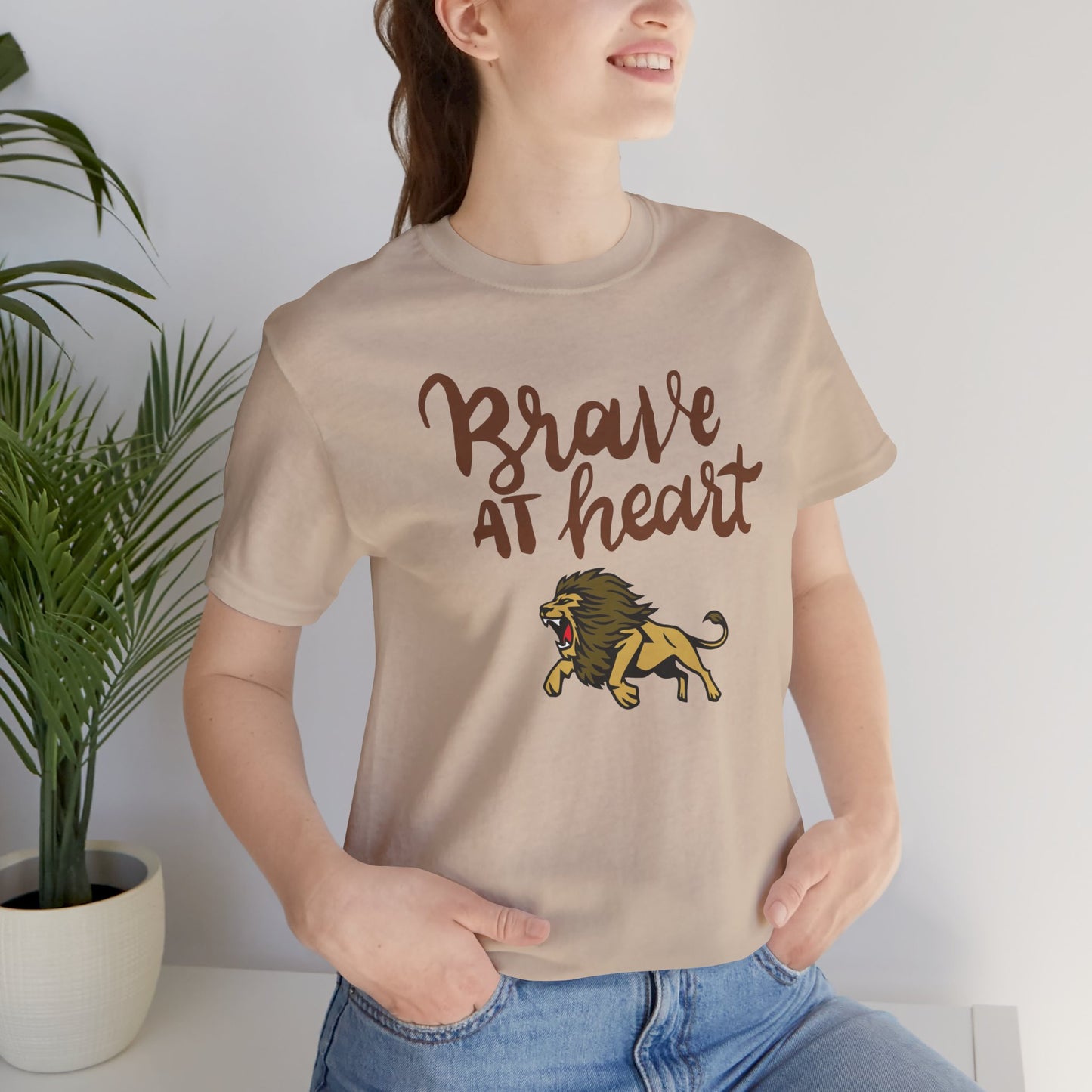 Express Delivery Unisex Tee BRAVE AT HEART