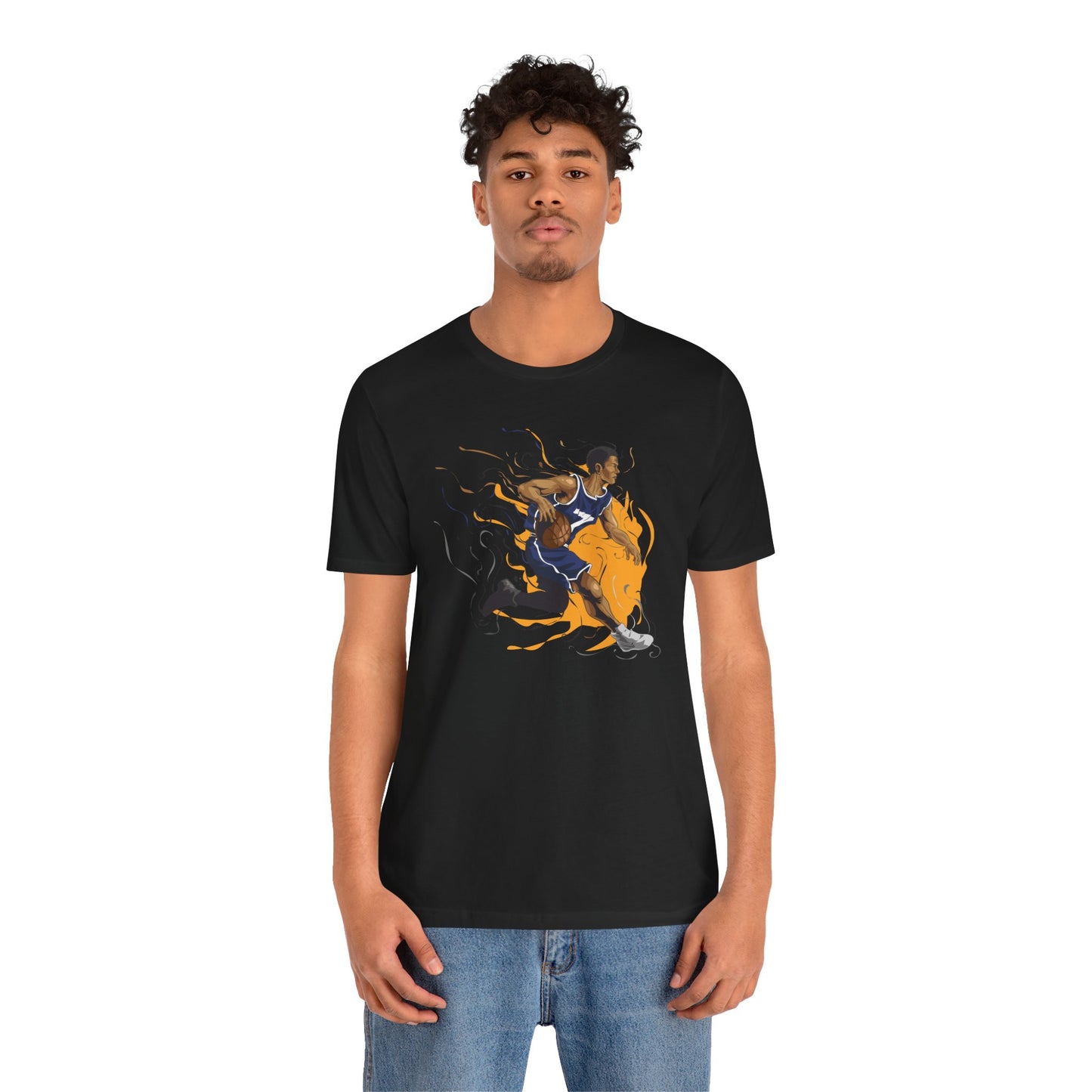 Camiseta unisex de baloncesto Fire