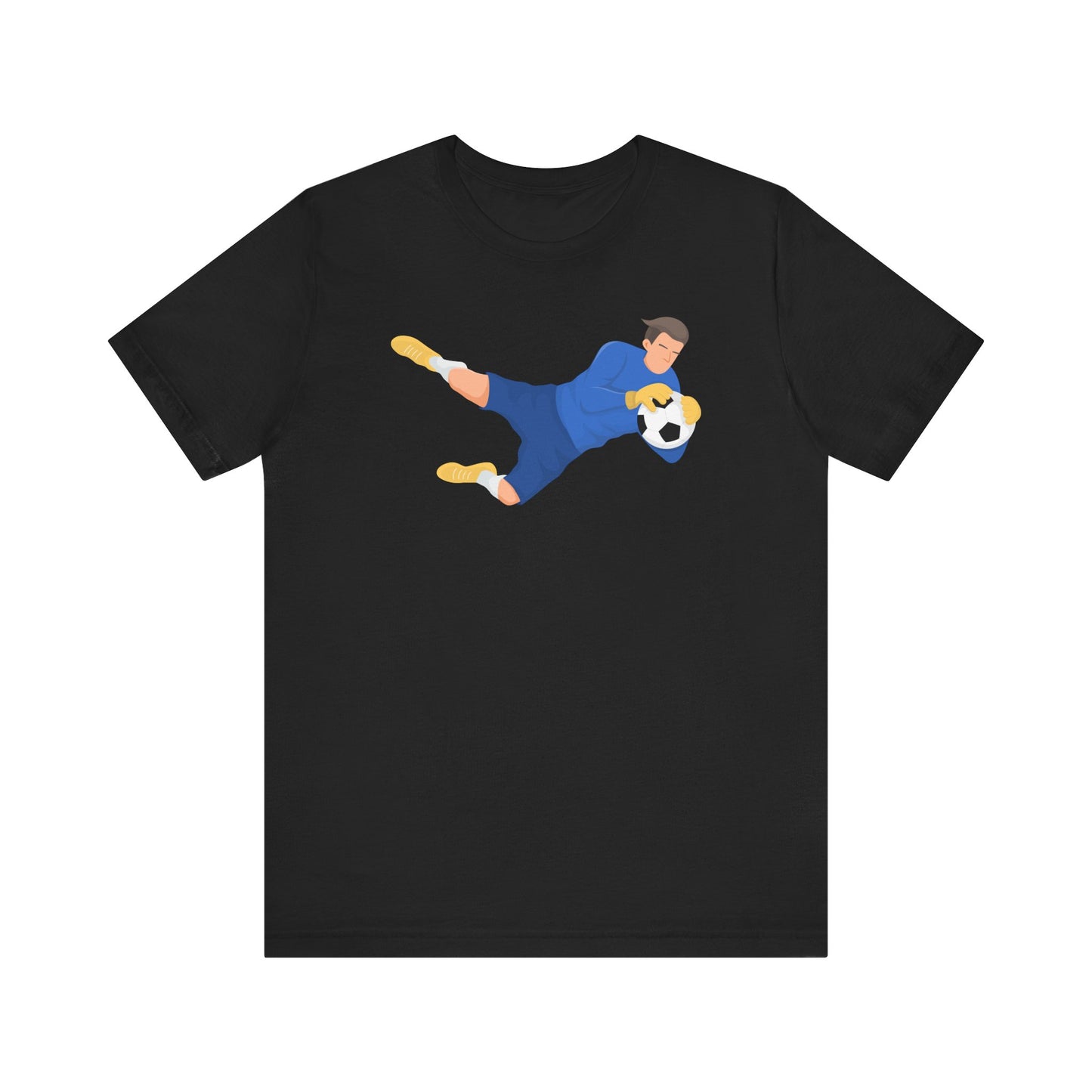 Goalkeeper Soccer Football Unisex Tee - Express Delivery Available