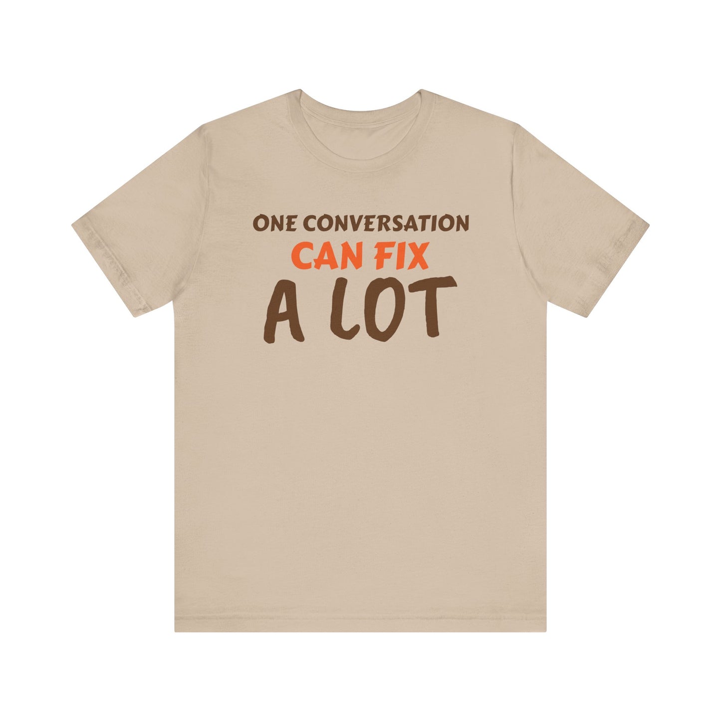 Inspirational Conversation T-Shirt for Mental Health Awareness