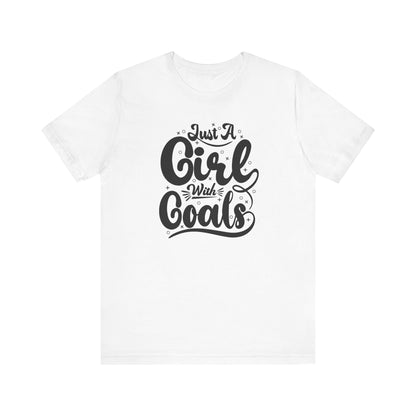 T-shirt « Juste une fille avec des objectifs »