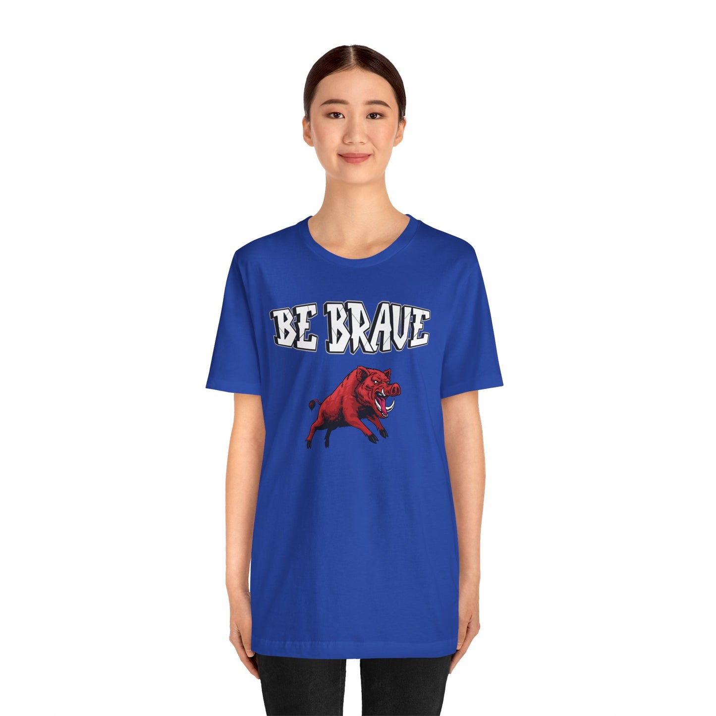 Be Brave Unisex Tee, Express Delivery Available - Unisex Jersey