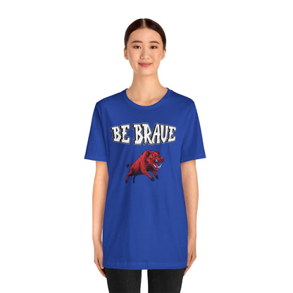 Be Brave Unisex Tee, Express Delivery Available - Unisex Jersey