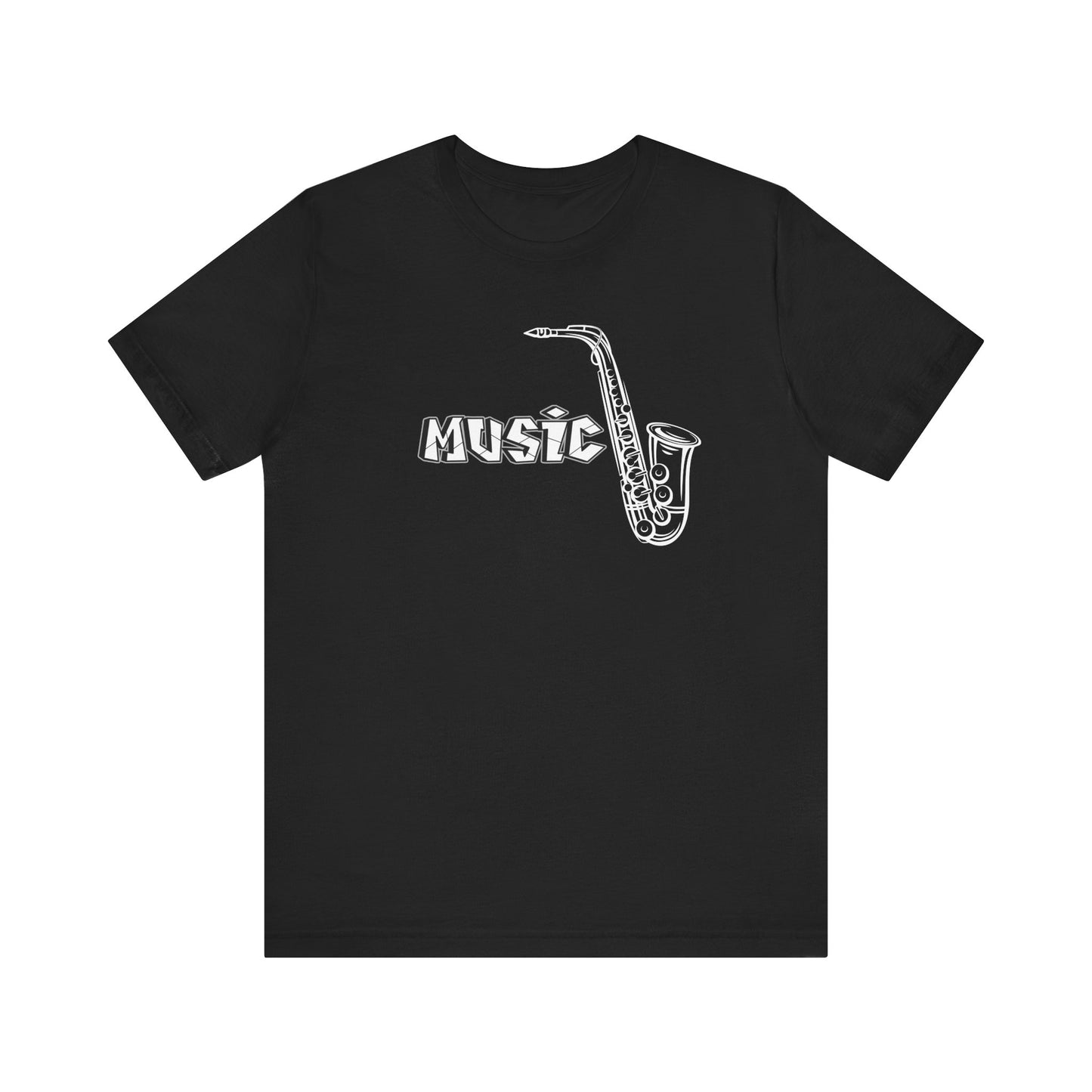 Music Sax Gift Unisex Tee - Express Delivery Available