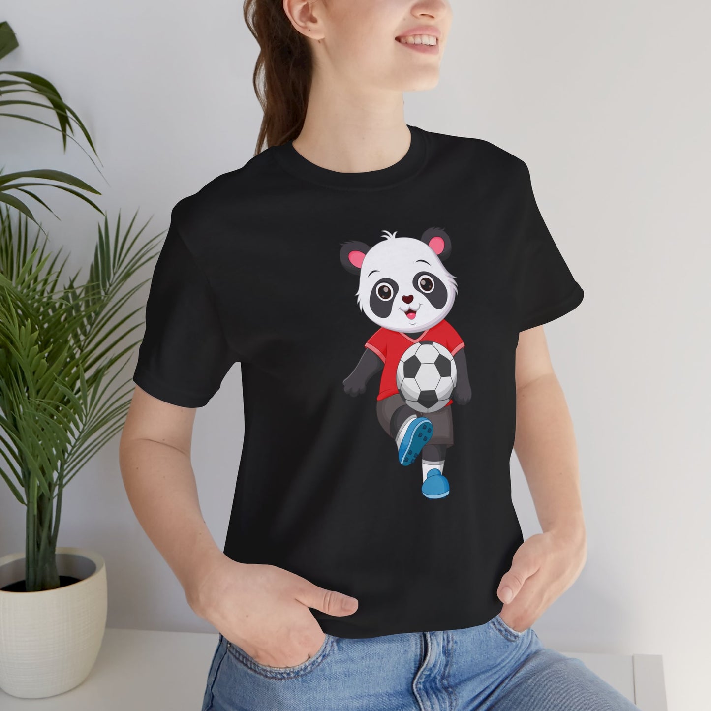 T-shirt de football unisexe