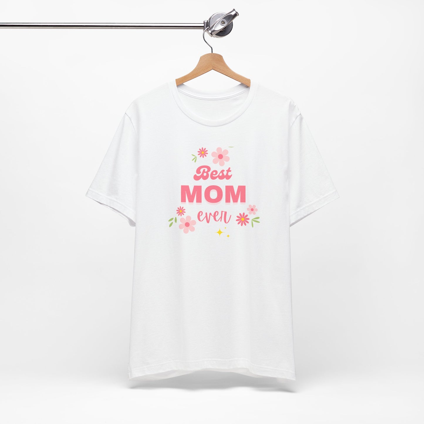 Best Mom Ever Jersey Tee - Perfect Gift for Mother's Day