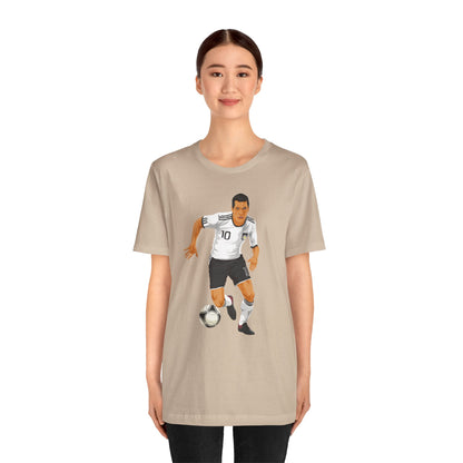 Camiseta unisex deportiva de fútbol