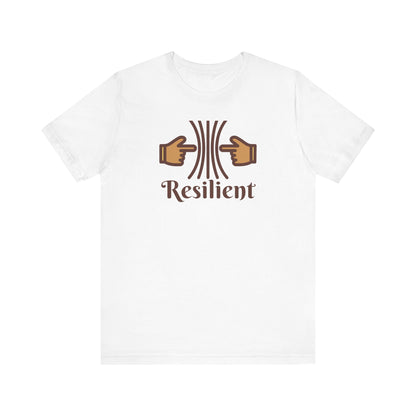 Resilient Unisex Tee with Express Delivery Option