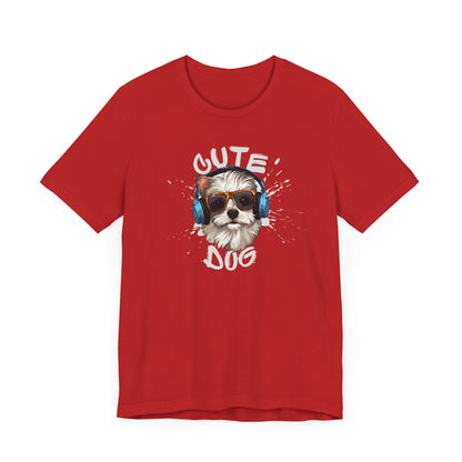 Cute Dog Graphic Tee - Perfect for Pet Lovers