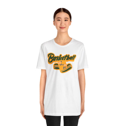 Camiseta de manga corta unisex de baloncesto 