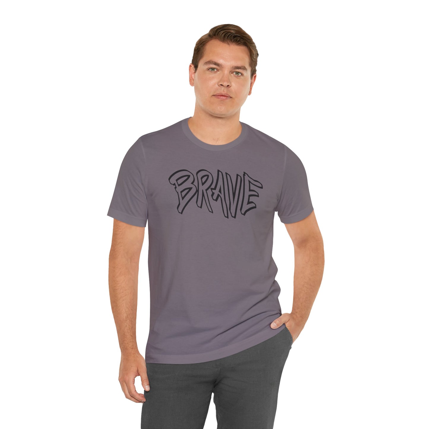 Brave Unisex Tee - Express Delivery Available