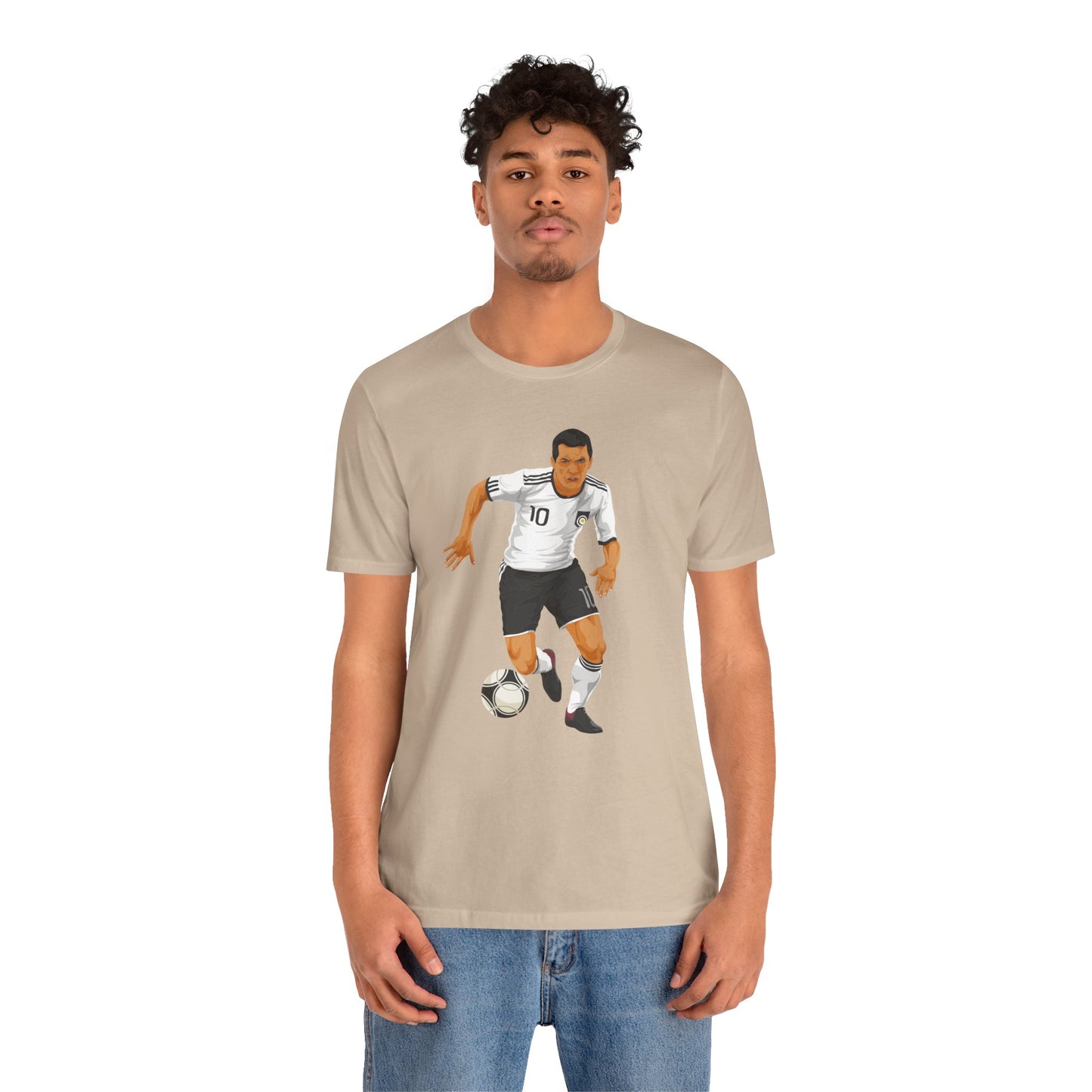 T-shirt unisexe de sport de football