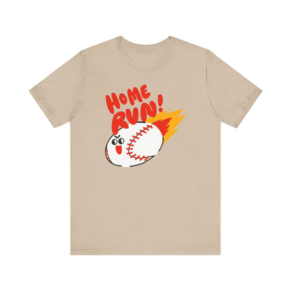 Baseball Unisex Tee - HOME RUN Design