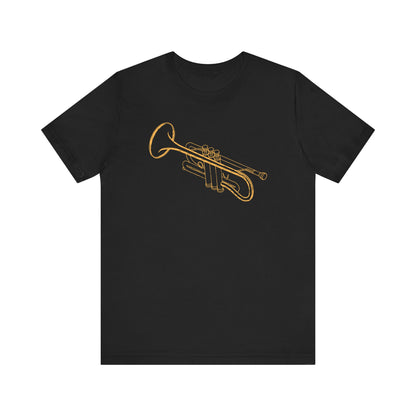 Trumpet Unisex Tee with Express Delivery Option