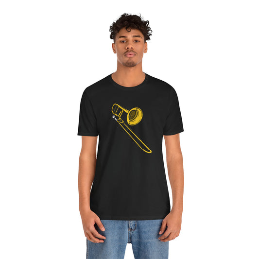 Trombone Music Unisex Tee - Express Delivery Available