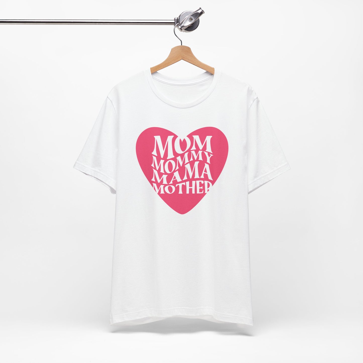 Heartfelt Mom Jersey Tee - Perfect Gift for Moms, Mommy, Mama