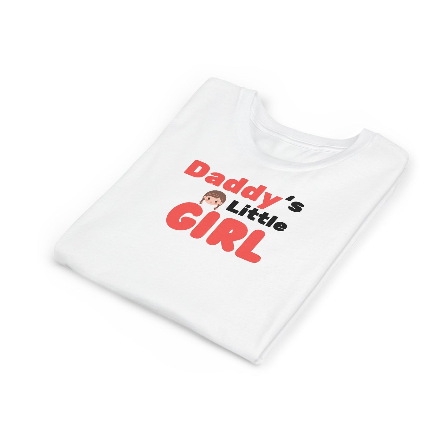 Daddy's Little Girl Youth Tee - Cute Family Shirt for Daughters