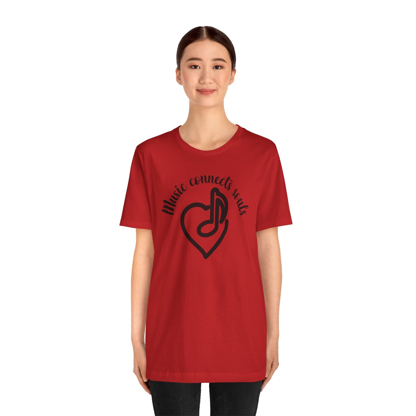 Music Connects Souls Unisex Tee - Express Delivery Available