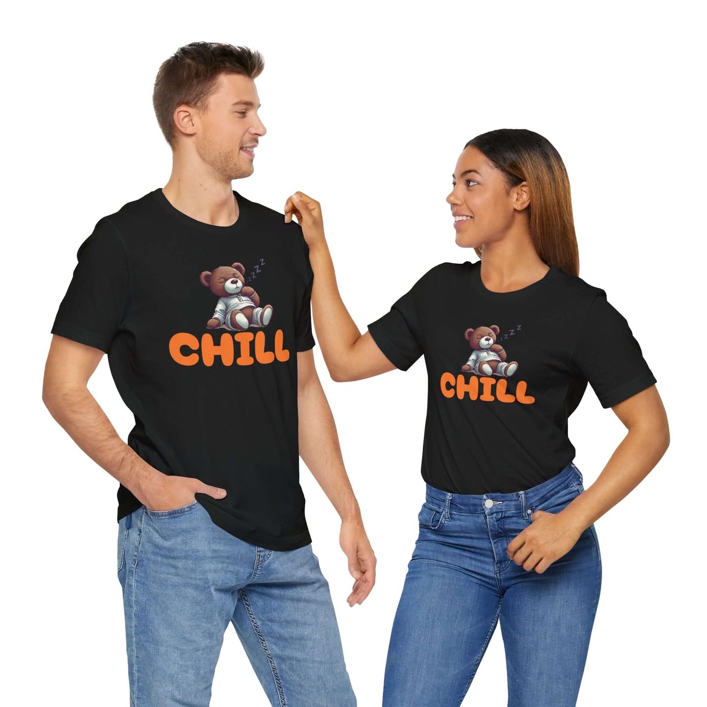 Chill Teddy Bear Unisex Tee