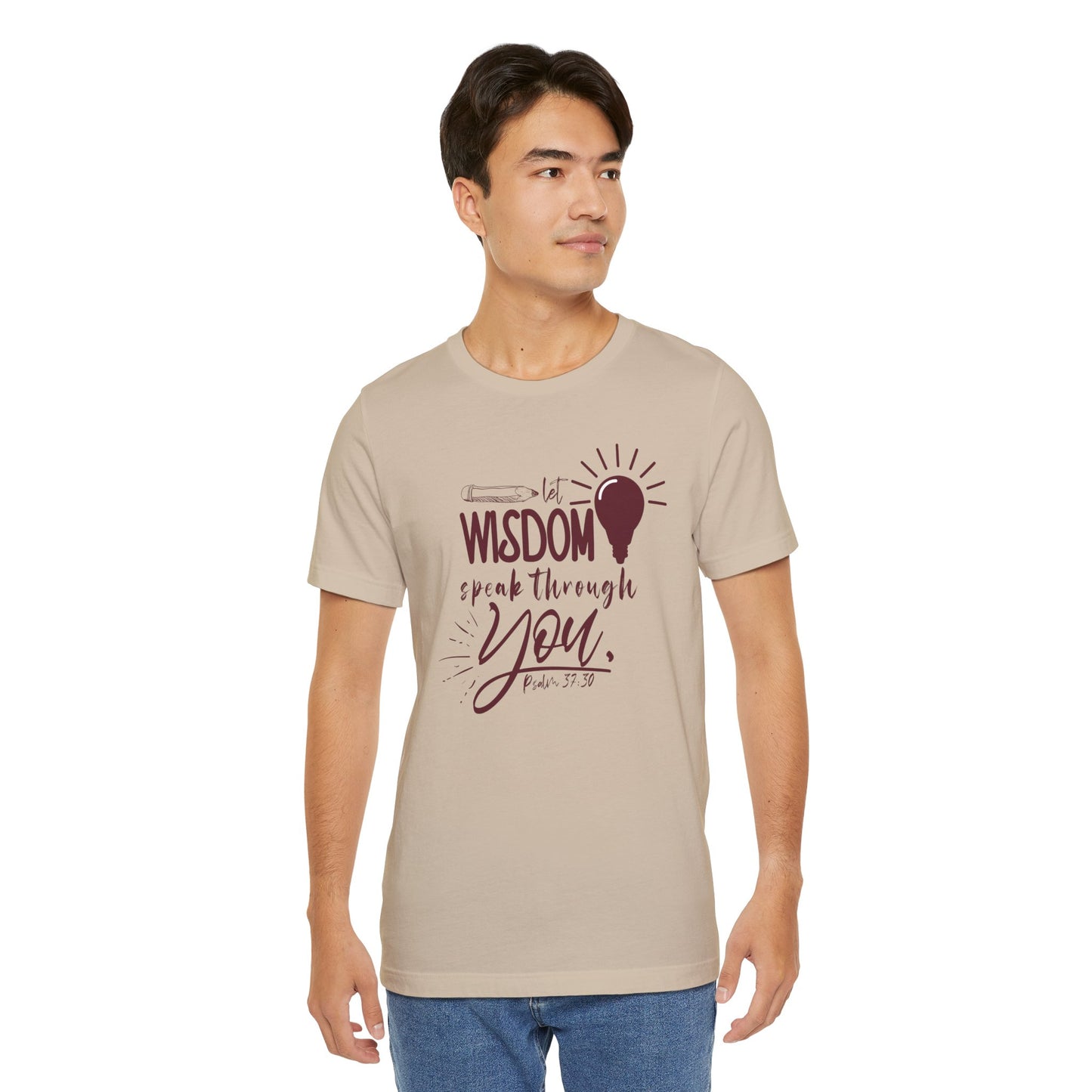 Wisdom Quote Unisex Tee