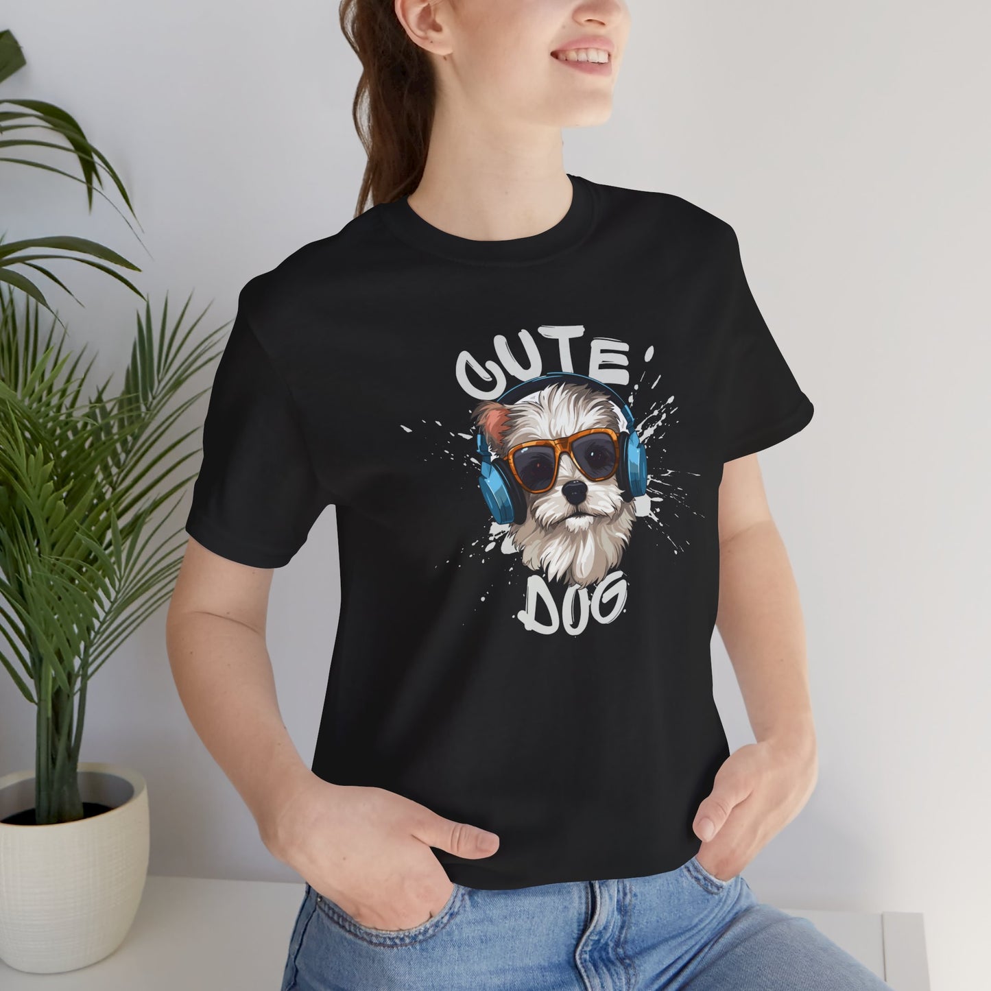 Cute Dog Graphic Tee - Perfect for Pet Lovers