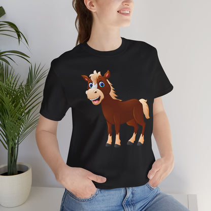 Horse Unisex Tee with Express Delivery Option