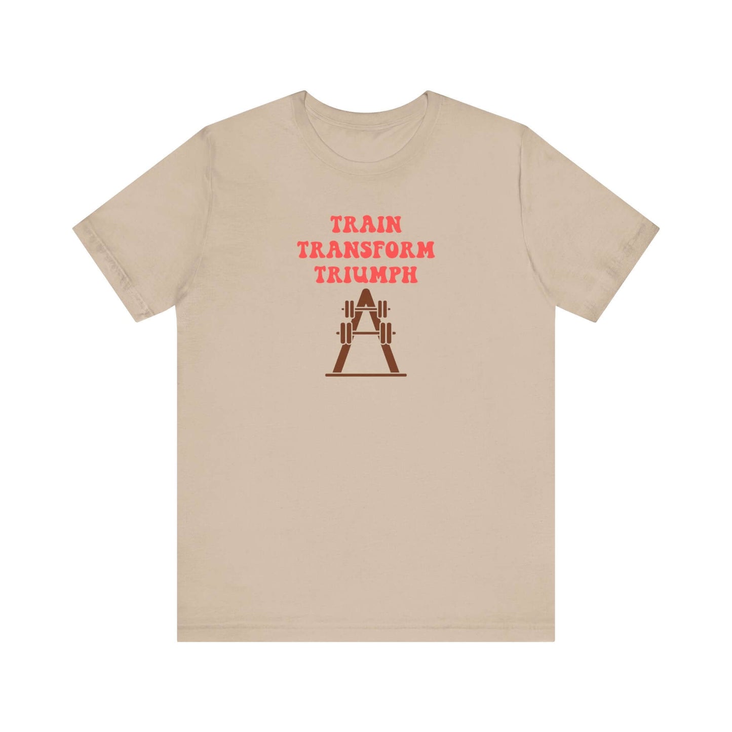 Express Delivery Unisex Tee TRAIN TRANSFORM TRIUMPH