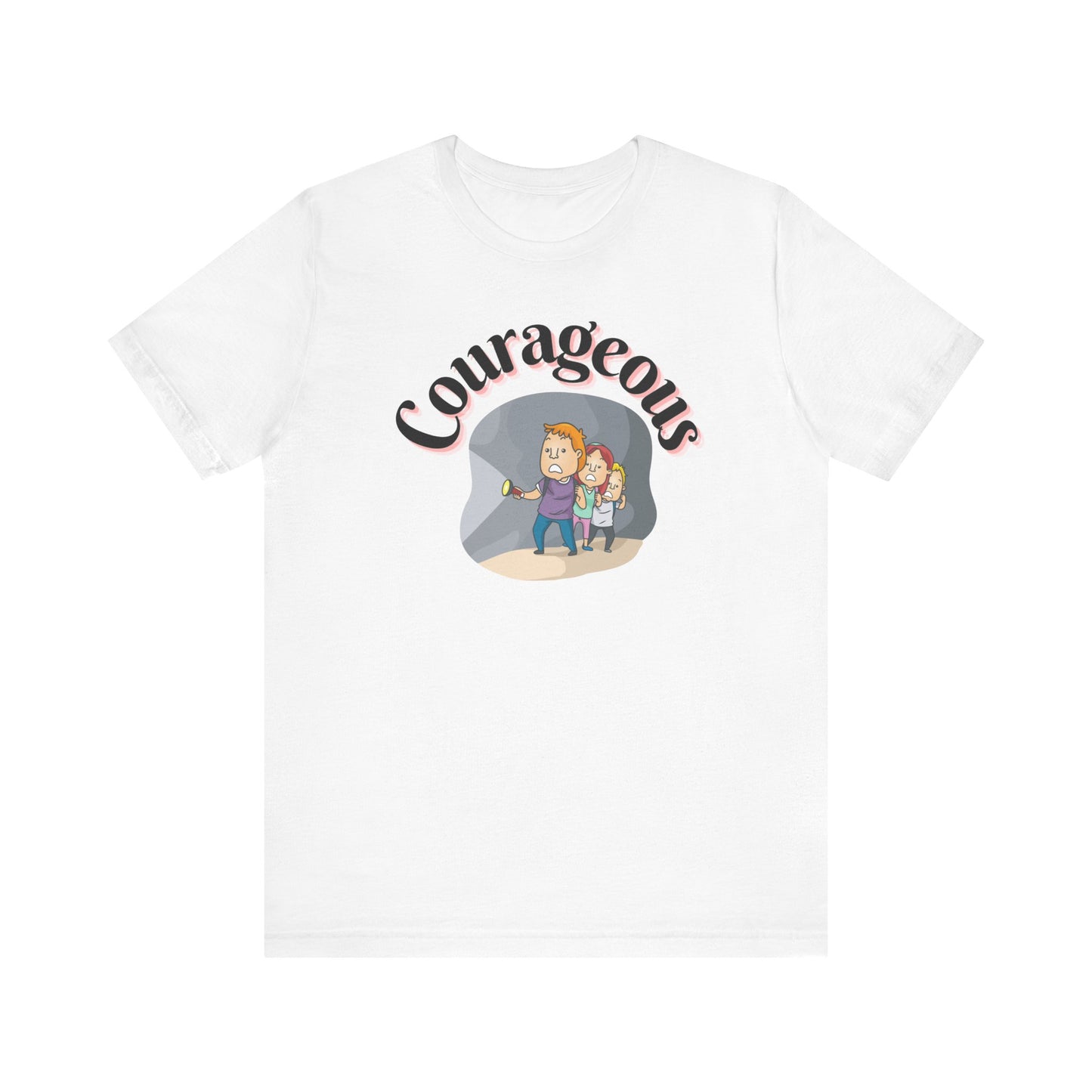 Courageous Unisex Tee - Fast Delivery Available