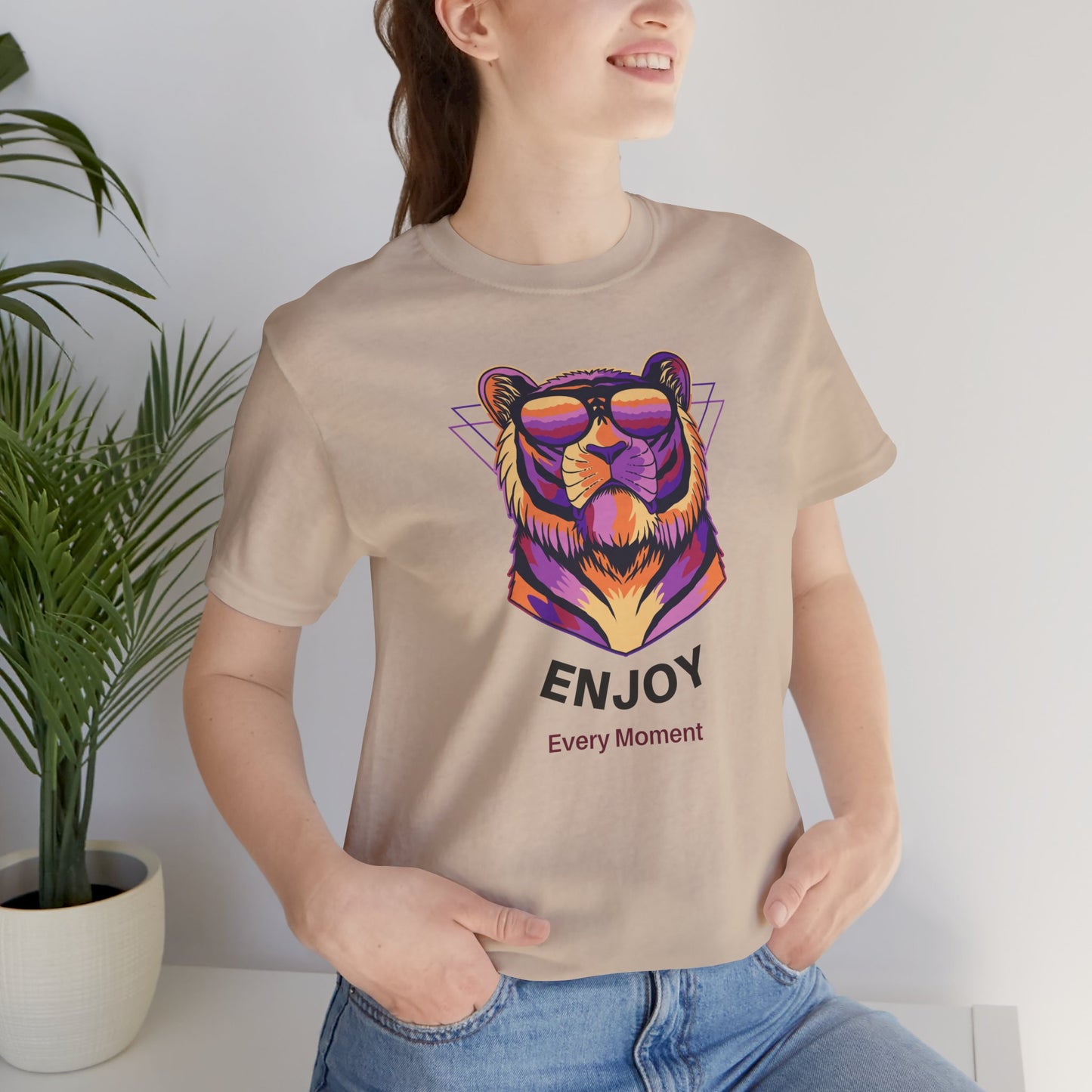 Enjoy Every Moment Graphic Tee - Unisex Jersey Short Sleeve Shirt