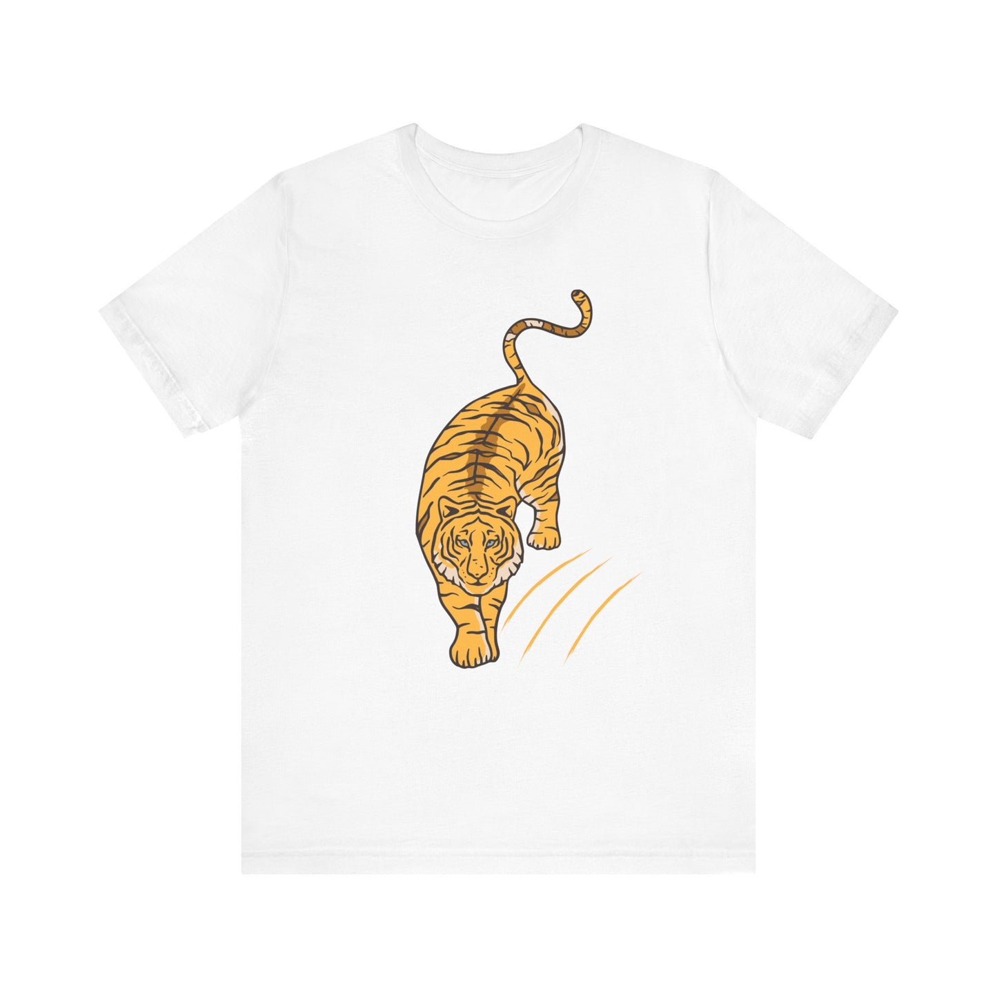 Tiger Print Unisex Tee - Express Delivery Available