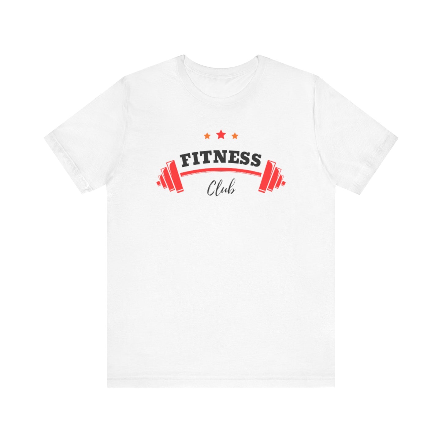 Fitness Club Unisex Jersey Tee - Workout Motivation Shirt