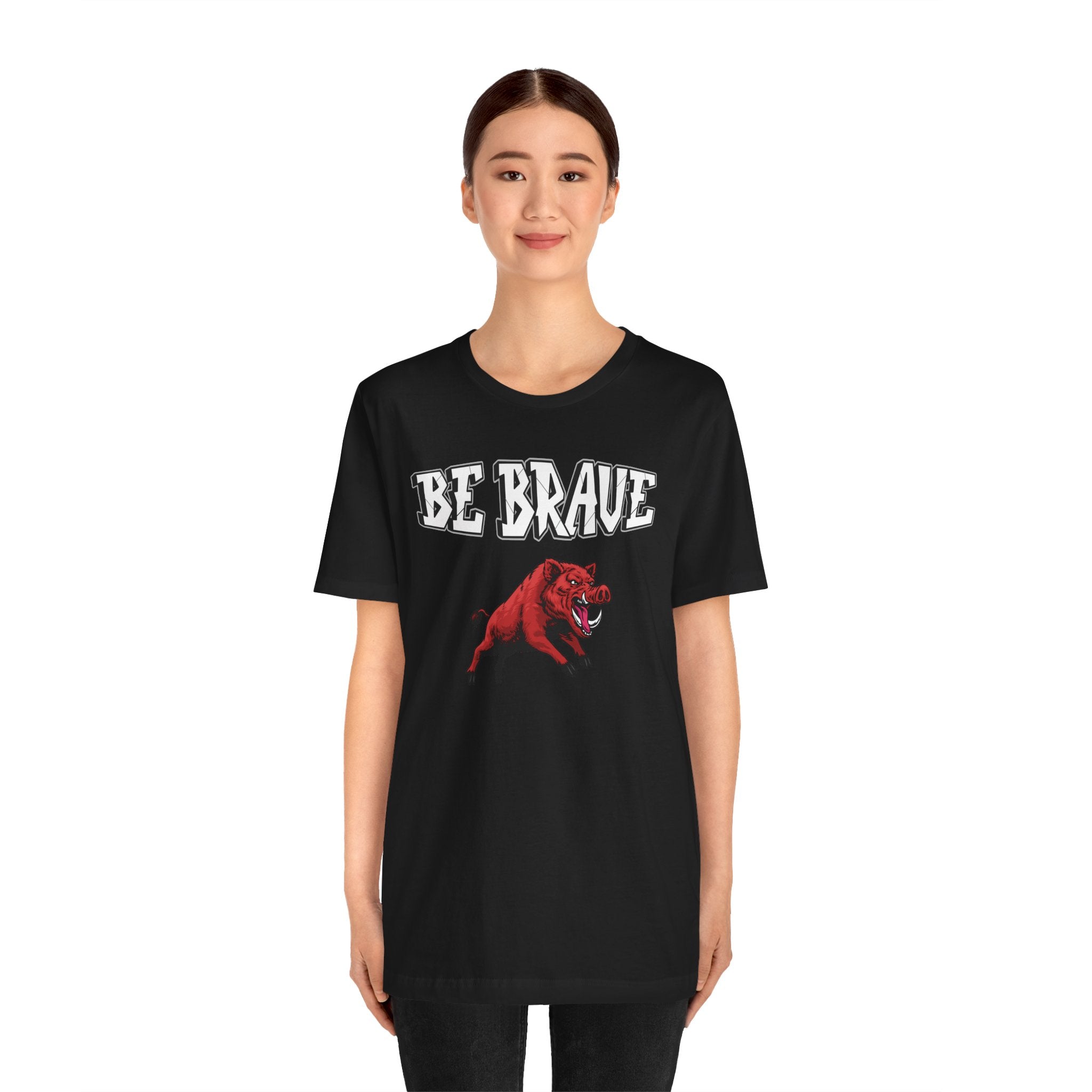 Be Brave Unisex Tee, Express Delivery Available - Unisex Jersey