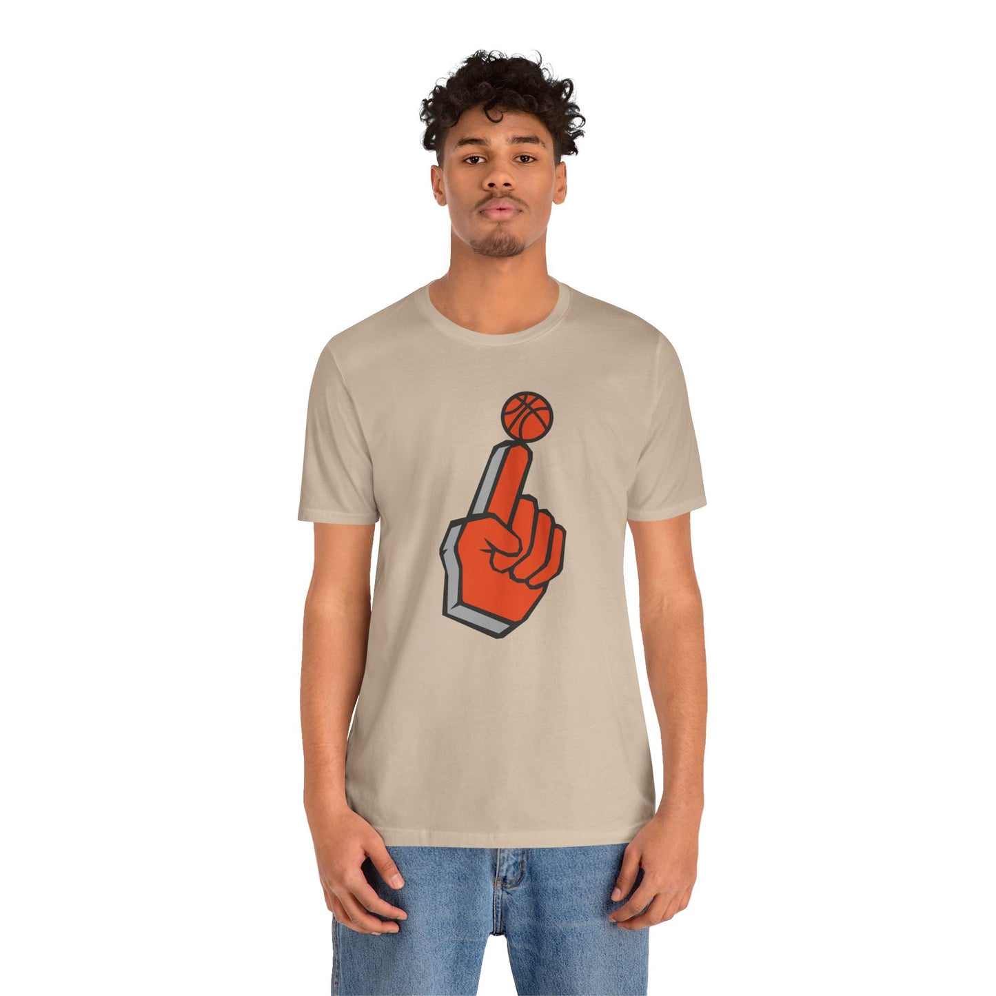 Hand and Basketball Jersey Tee for Sports Fans Express Delivery available