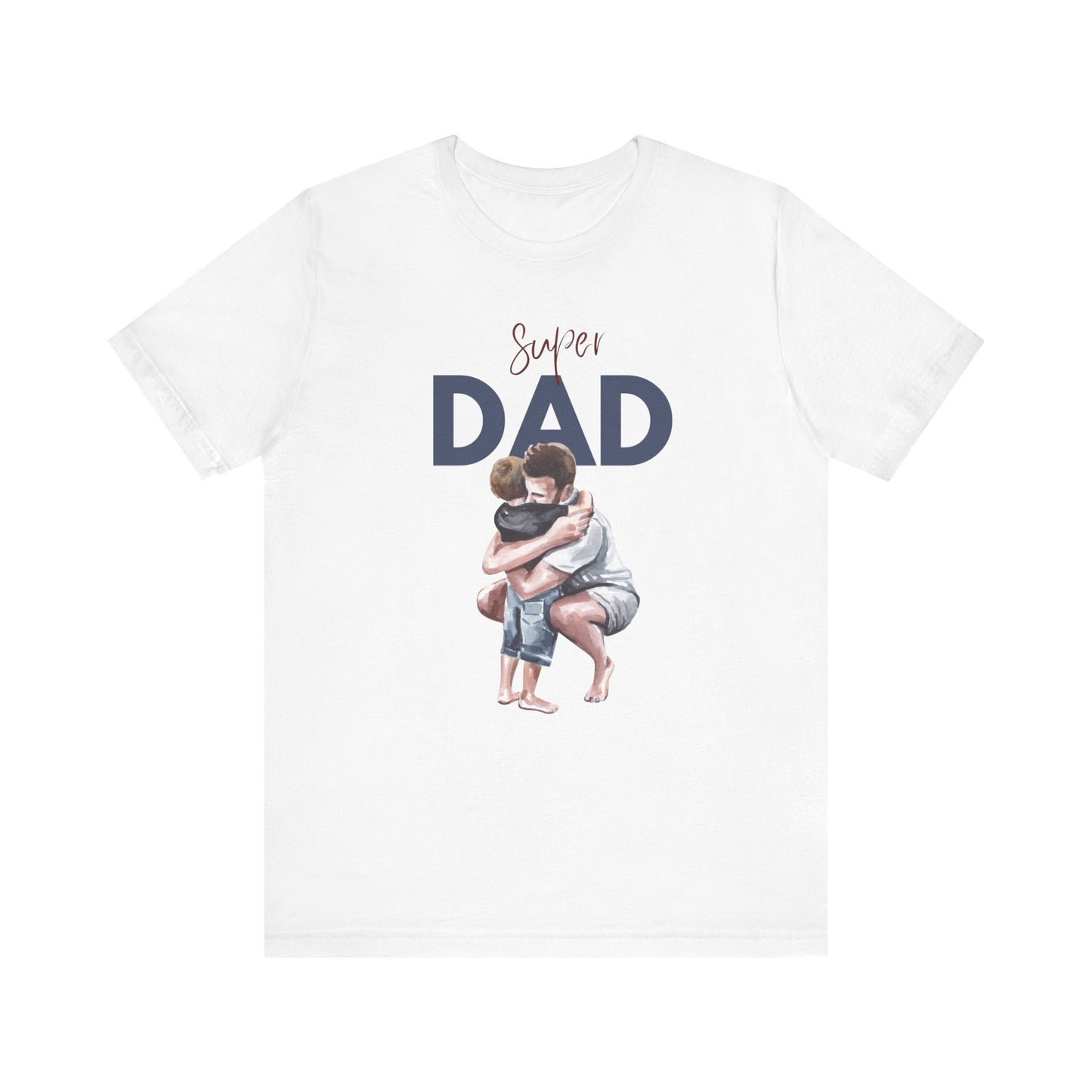 Super Dad Jersey T-Shirt - Perfect Gift for Father's Day