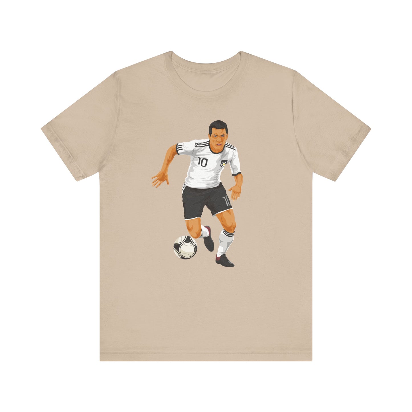 Camiseta unisex deportiva de fútbol