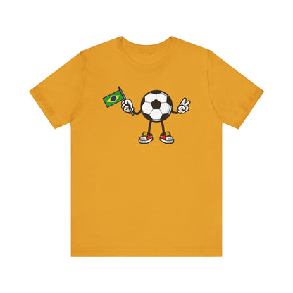 T-shirt unisexe de football brésilien