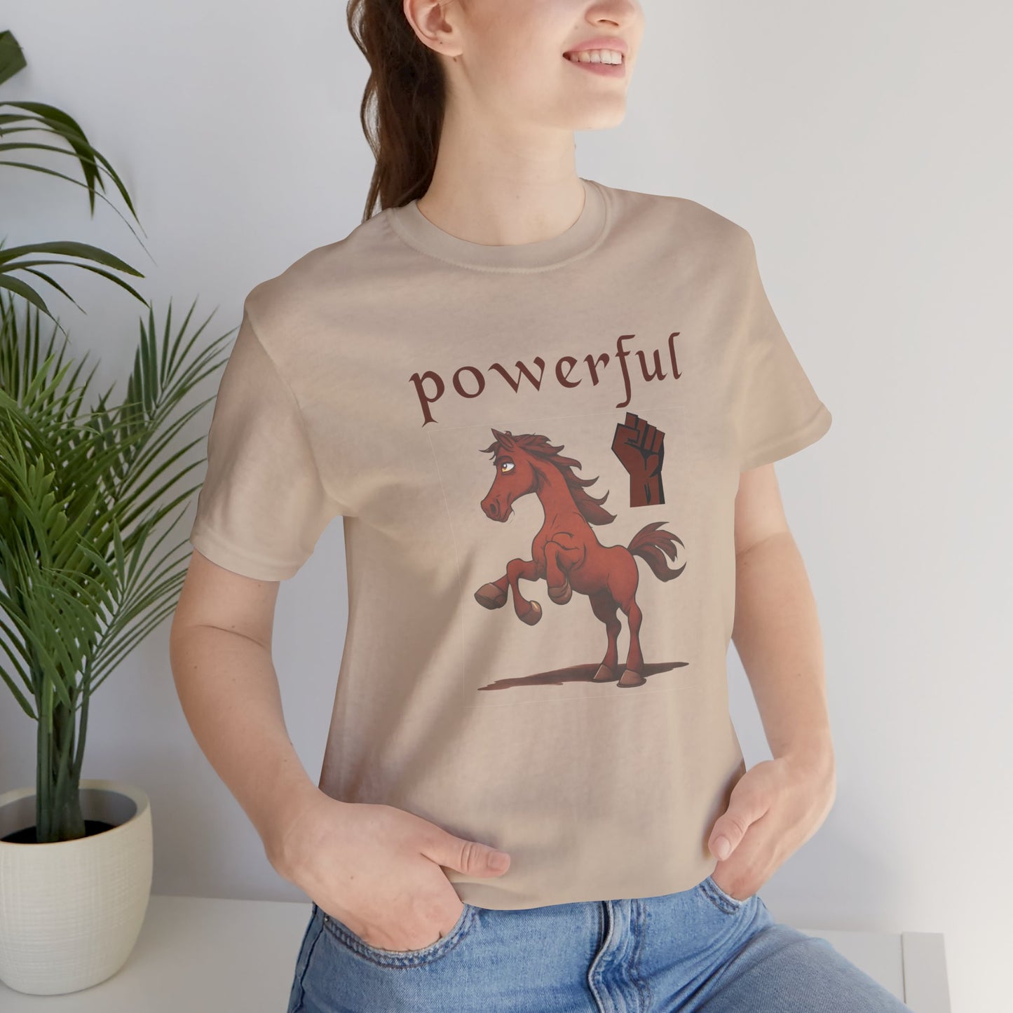 Powerful Horse Unisex Tee