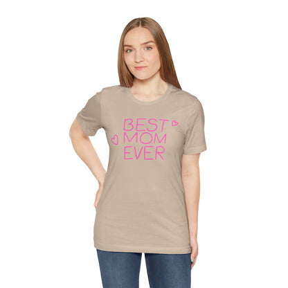 WOMEN'S Jersey Short Sleeve Tee BEST MOM EVER