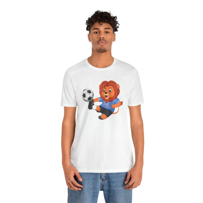 T-shirt de football Lion - Livraison express disponible