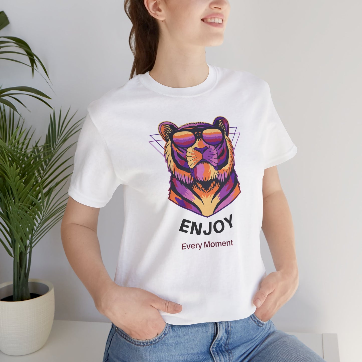 Enjoy Every Moment Graphic Tee - Unisex Jersey Short Sleeve Shirt