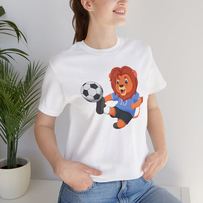 T-shirt de football Lion - Livraison express disponible