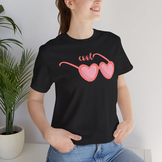 Camiseta de mujer con gafas de sol geniales como regalo