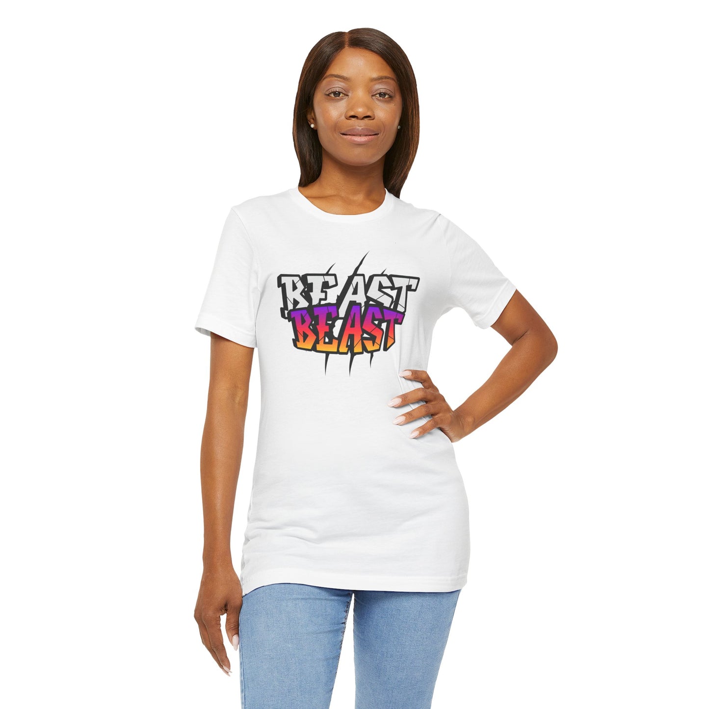 Beast Mode Graphic Tee - Unisex Jersey Short Sleeve T-Shirt